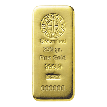 250 Gram GOLD BAR