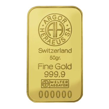 50 Gram GOLD BAR
